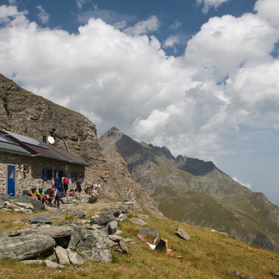 rifugio tazzetti [2642m] piemont wandern